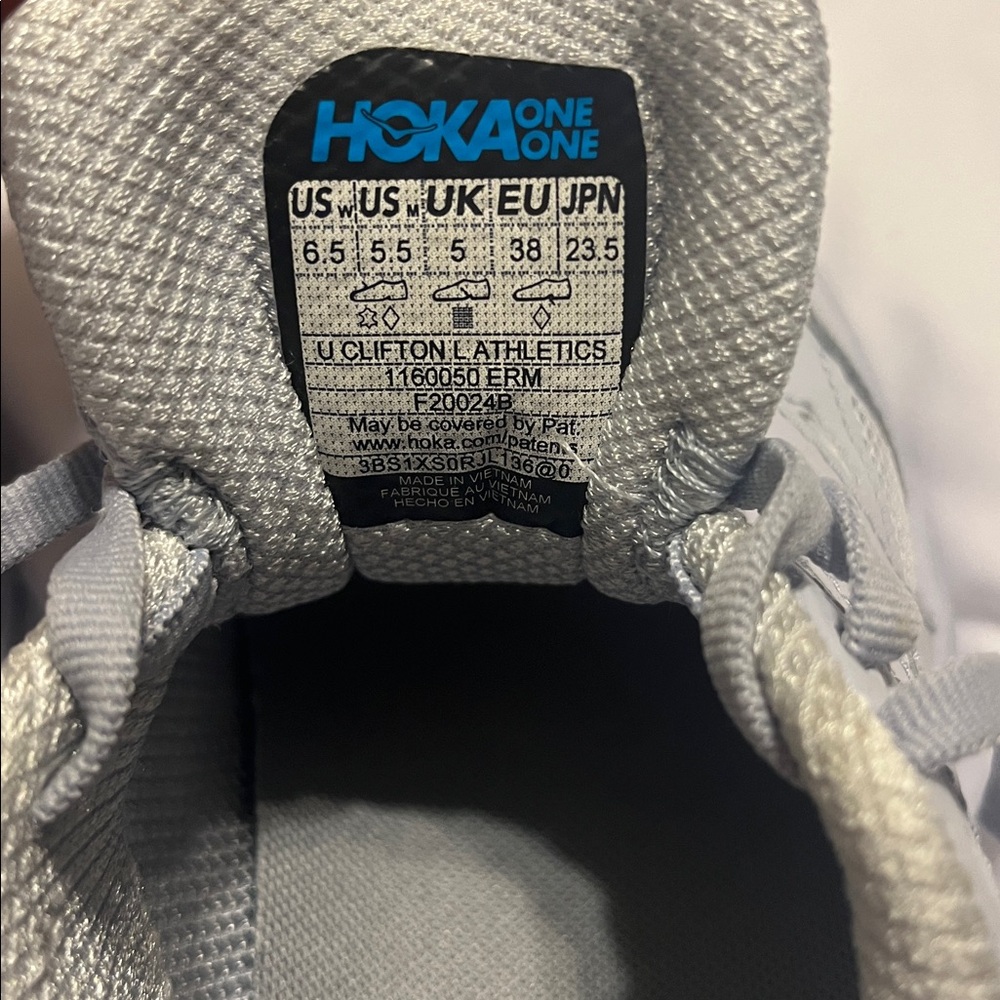 HOKA Clifton L in Ether/Mirage - Picture 9 of 9